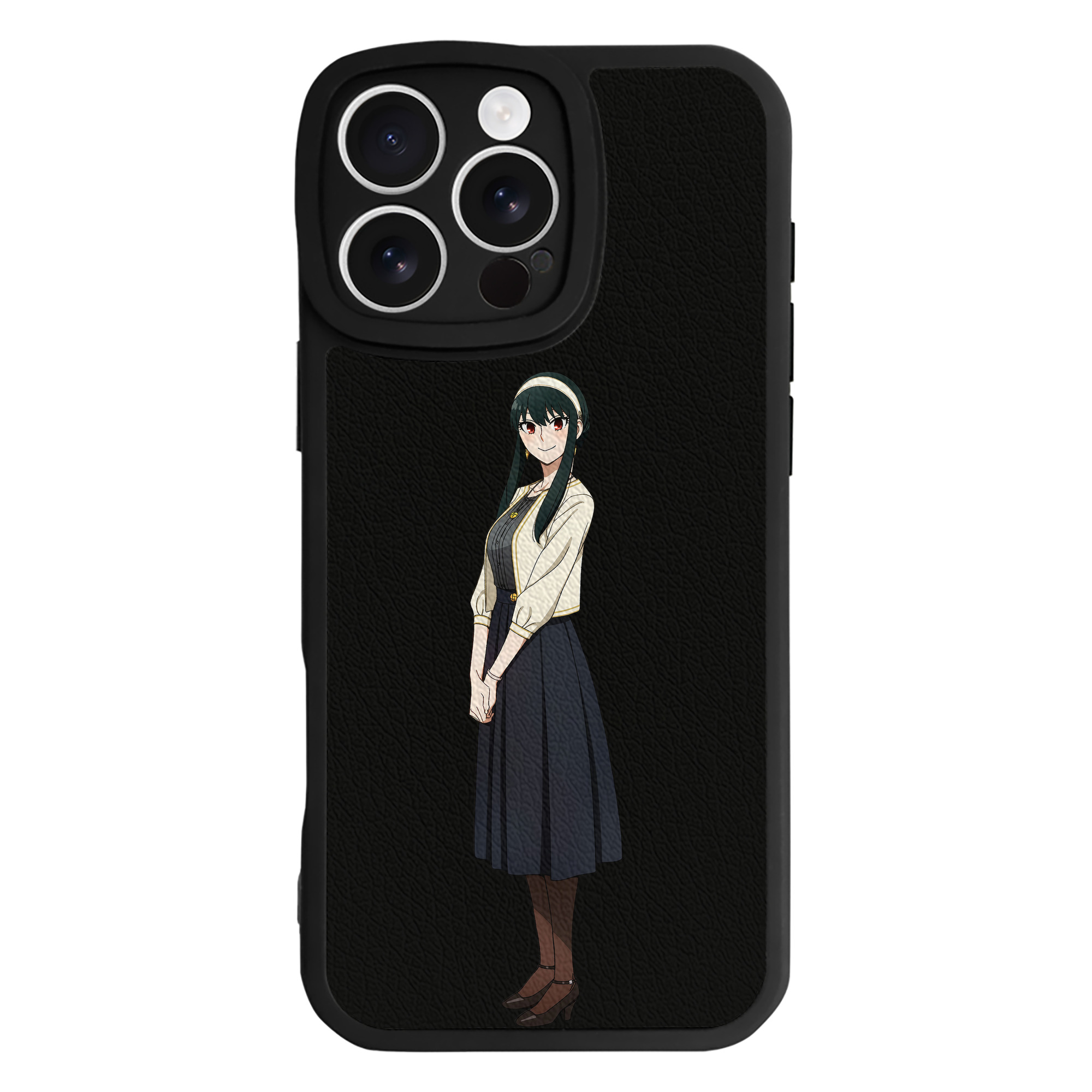 （画像用） SPY×FAMILY间谍家家酒 【iPhone 16シリーズ対応】シリコンスマホケース（レザー調） 材質：シリコン